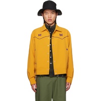 니들스 NEEDLES Yellow Piping Cowboy Jacket 241821M180016