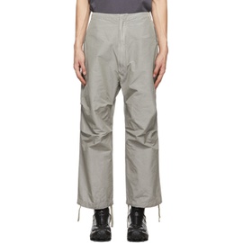 NEMEN Grey Fleo Tech Trousers 212123M191002