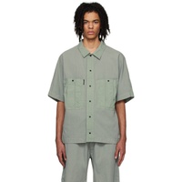 NEMEN Green Atom Shirt 231123M192001
