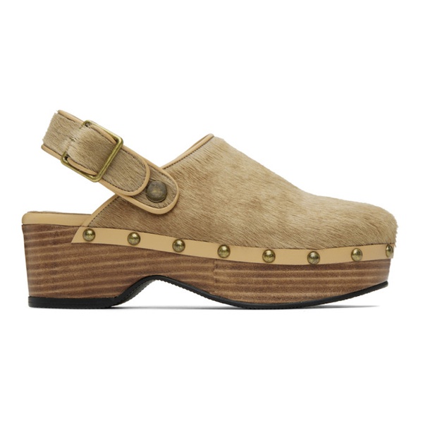  NEUTE Beige Valentina Clogs 232122F122001