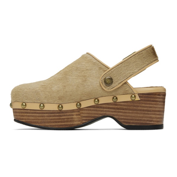  NEUTE Beige Valentina Clogs 232122F122001