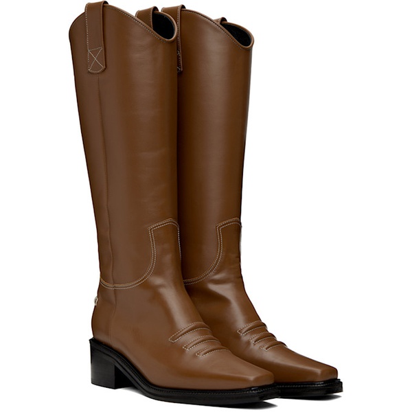  NEUTE Brown Marfa Boots 232122F115002