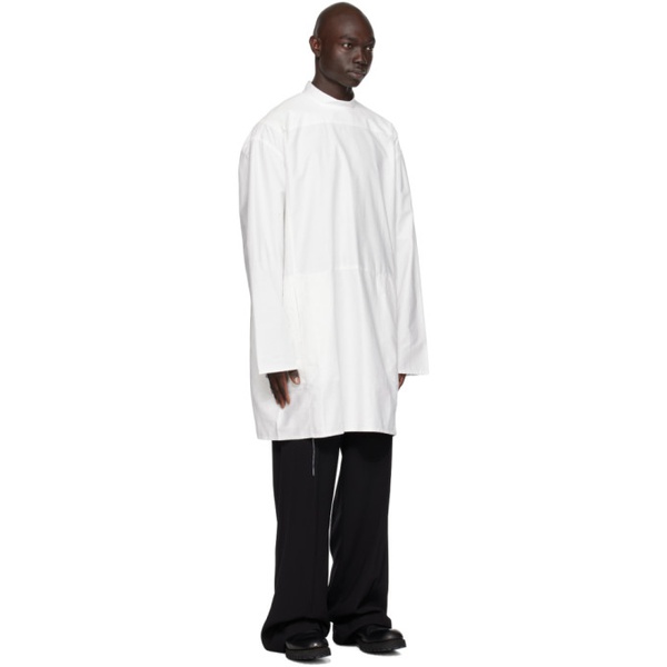  NICOLAS ANDREAS TARALIS 오프화이트 Off-White Slub Shirt 232579M192001
