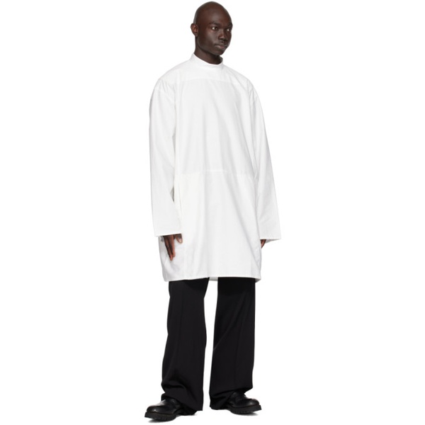 NICOLAS ANDREAS TARALIS 오프화이트 Off-White Slub Shirt 232579M192001