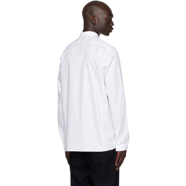  NICOLAS ANDREAS TARALIS White Button-Down Shirt 232579M192003