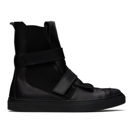NICOLAS ANDREAS TARALIS Black Velcro Strap Sneakers 241579M236000