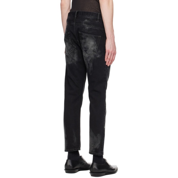  NICOLAS ANDREAS TARALIS Black Distressed Jeans 241579M186002