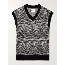 NN07 + Throwing Fits 휴고 Hugo Brushed-Knit Jacquard Vest 1647597321630485