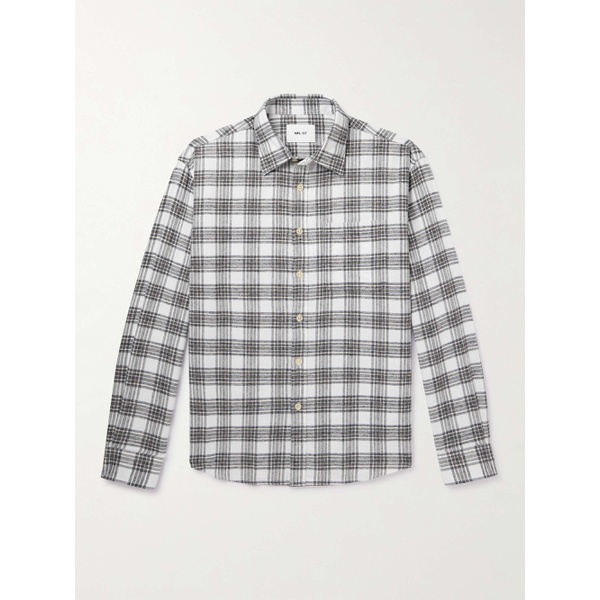  NN07 Deon 5465 Checked Organic Cotton-Flannel Shirt 1647597321628116