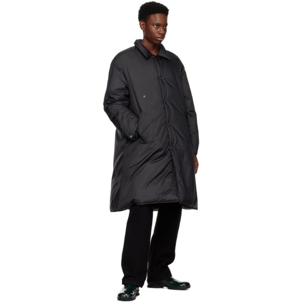  NOMA t.d. Black Insulated Reversible Coat 222008M176001