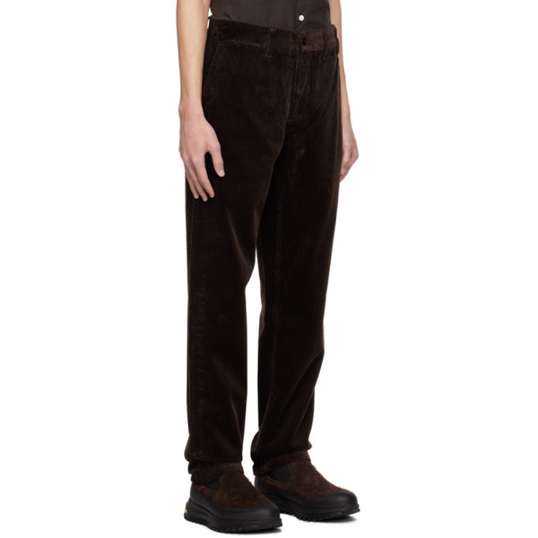  노스 프로젝트 NORSE PROJECTS Brown Aros Trousers 232116M191021