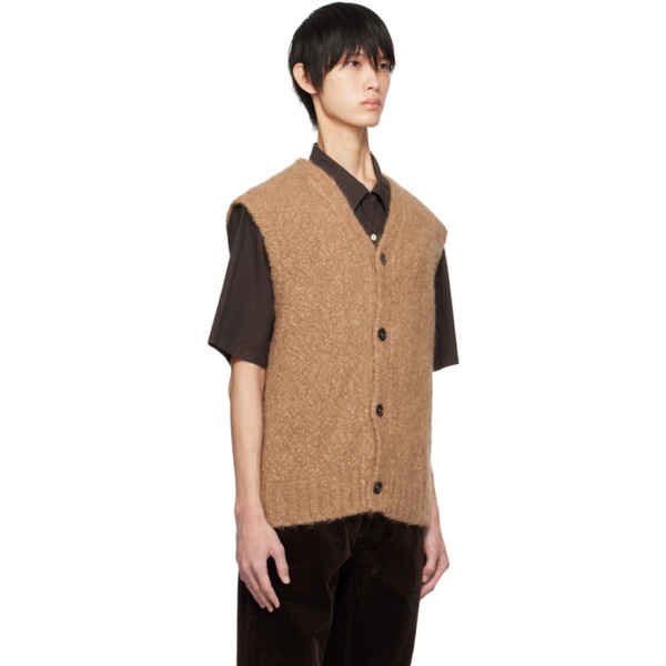  노스 프로젝트 NORSE PROJECTS Brown August Vest 232116M185000