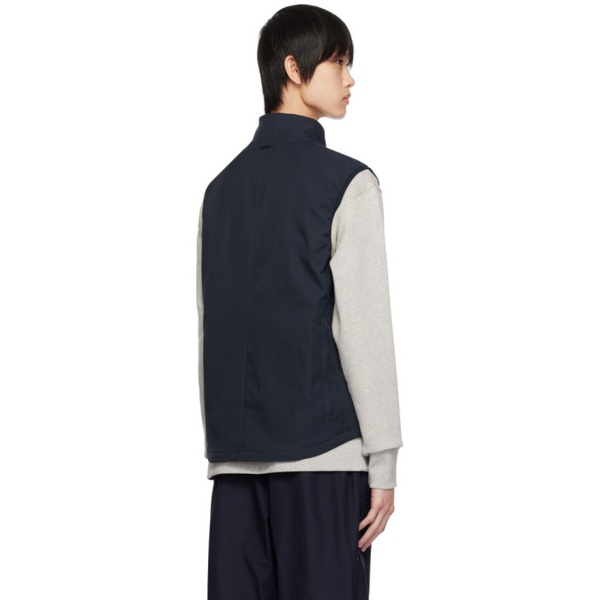  노스 프로젝트 NORSE PROJECTS Navy Birkholm Vest 232116M185003