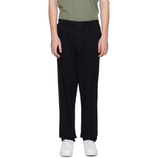  노스 프로젝트 NORSE PROJECTS Black Ezra Trousers 241116M191003