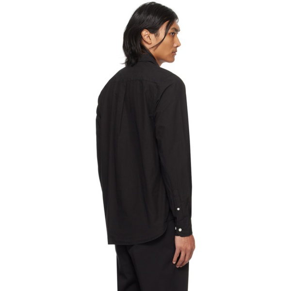  노스 프로젝트 NORSE PROJECTS Black Osvald Shirt 241116M192008