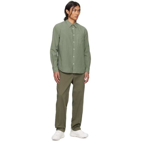  노스 프로젝트 NORSE PROJECTS Khaki Osvald Shirt 241116M192009