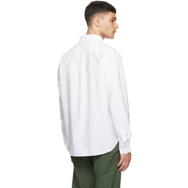  노스 프로젝트 NORSE PROJECTS White Algot Shirt 241116M192055