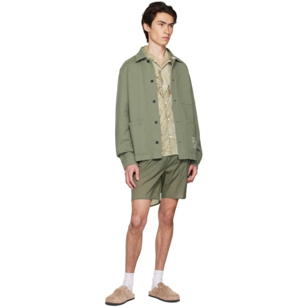  노스 프로젝트 NORSE PROJECTS Green Poul Shorts 232116M193003