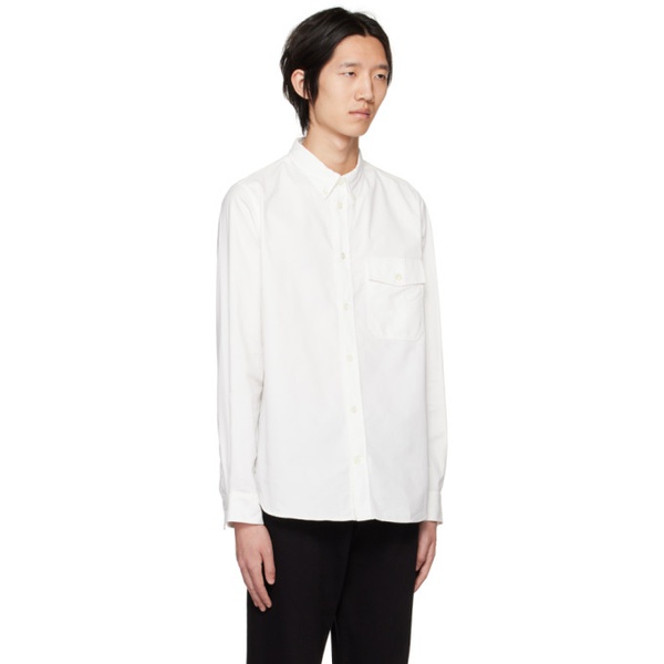  노스 프로젝트 NORSE PROJECTS White Tab Series Silas Shirt 231116M192014
