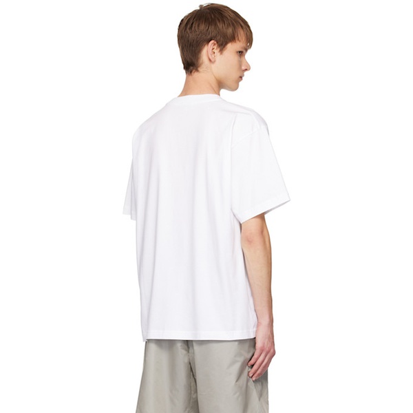  노스 프로젝트 NORSE PROJECTS White Simon T-Shirt 242116M213001