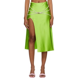 NUEE Green Laetitia Midi Skirt 231472F092001