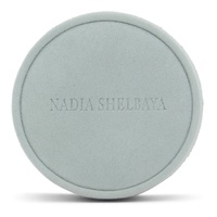 Nadia Shelbaya Green Suede Ring Jewelry Case 221241F045004