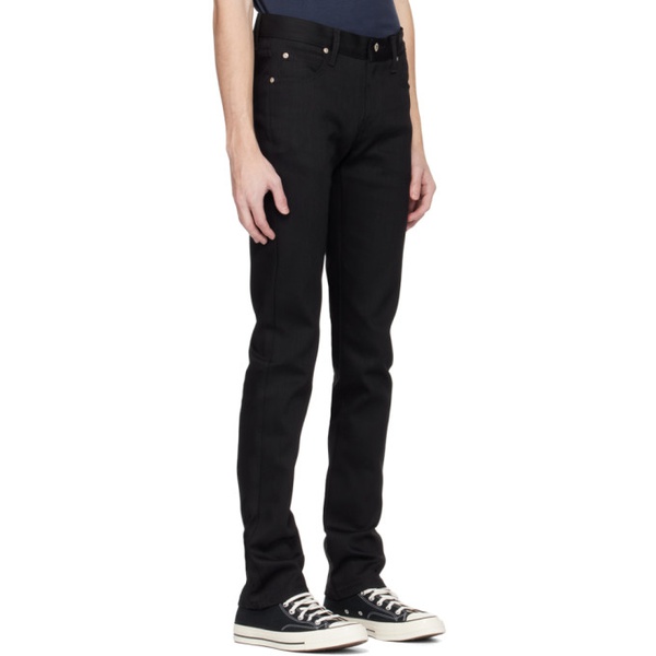  네이키드 앤 페이머스 데님 Naked & FA모우 MOUS Denim Black Slim-Fit Skinny Guy Jeans 231527M186041