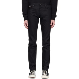 네이키드 앤 페이머스 데님 Naked & FA모우 MOUS Denim Black Slim-Fit Super Guy Jeans 231527M186008