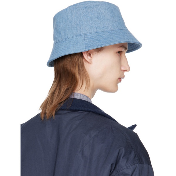  나나미카 Nanamica Blue Denim Bucket Hat 241467M139004