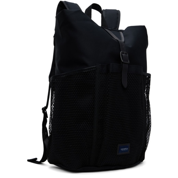  나나미카 Nanamica Black Water-Repellent Backpack 241467M166002