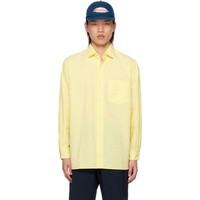 나나미카 Nanamica Yellow Wind Shirt 241467M192022