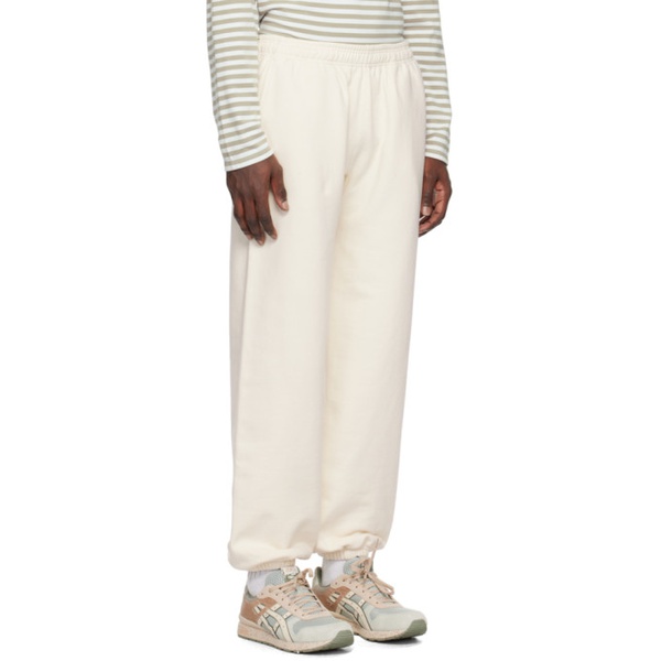  나나미카 Nanamica 오프화이트 Off-White Three-Pocket Sweatpants 231467M190047
