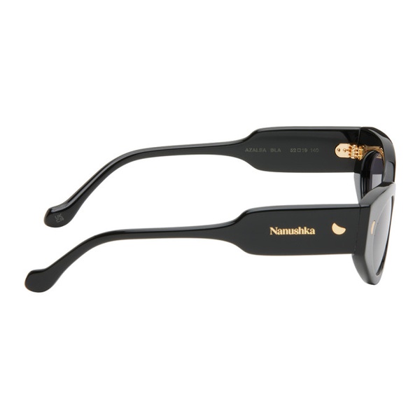  나누쉬카 Nanushka Black Azalea Sunglasses 241845M134003