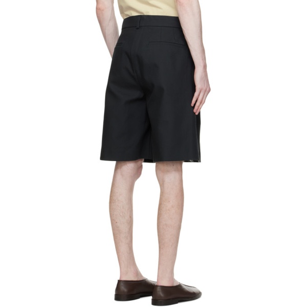  나누쉬카 Nanushka Black Carsten Shorts 241845M193011