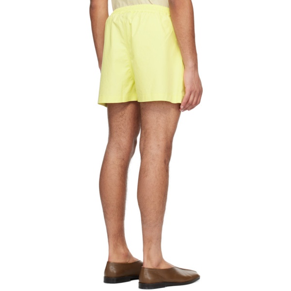  나누쉬카 Nanushka Yellow Amil Shorts 241845M193013