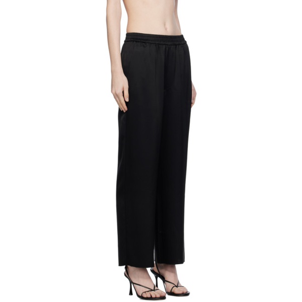  나누쉬카 Nanushka Black Odessa Trousers 232845F087009