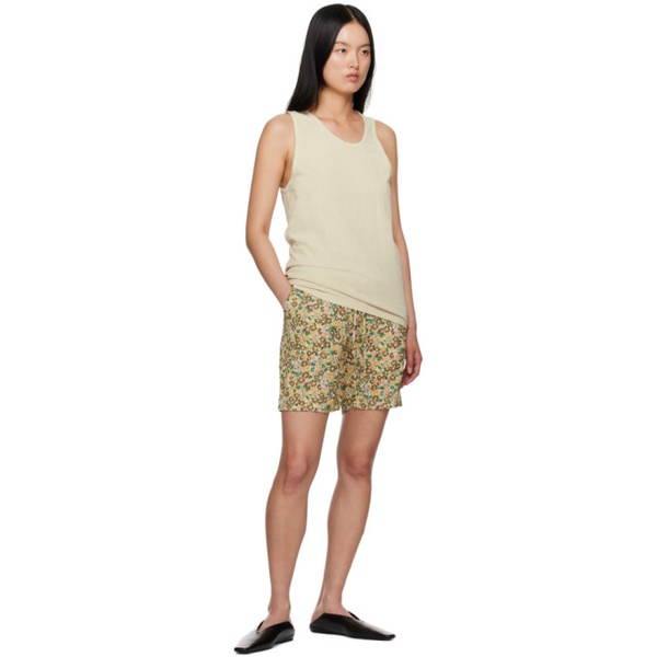  나누쉬카 Nanushka Yellow Doxxi Shorts 231845F088006