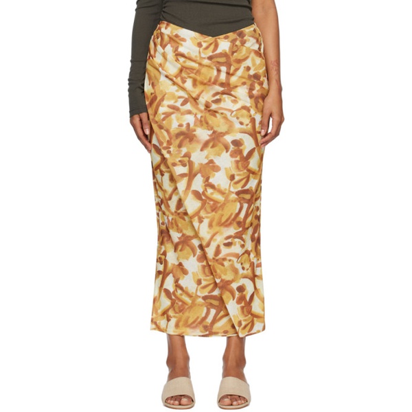  나누쉬카 Nanushka Multicolor Tania Midi Skirt 222845F092019