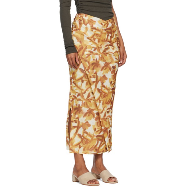  나누쉬카 Nanushka Multicolor Tania Midi Skirt 222845F092019