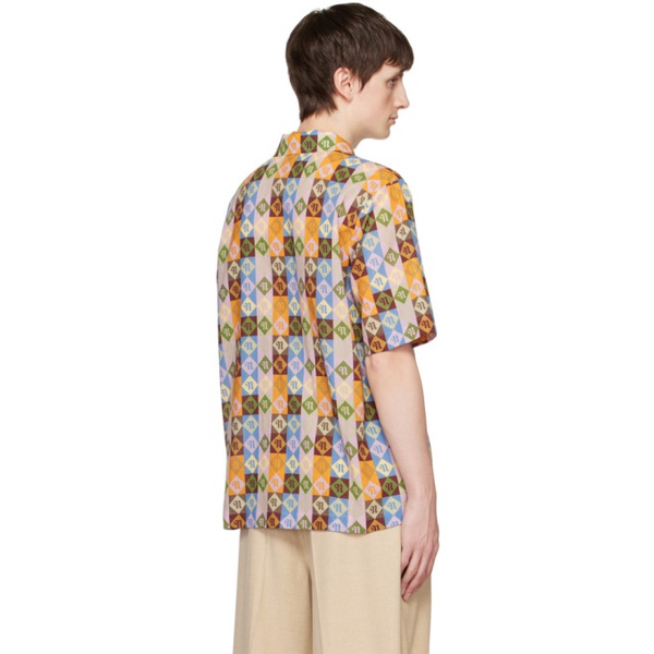  나누쉬카 Nanushka Multicolor Bodil Shirt 231845M192037
