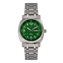 Nautis MEN'S Stealth Stainless Steel Green Dial Watch GL2087-A