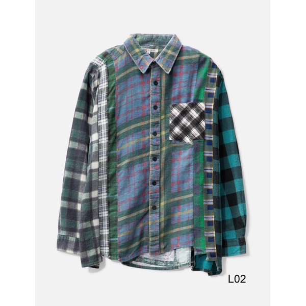  니들스 Needles 7 Cuts Flannel Shirt 914856