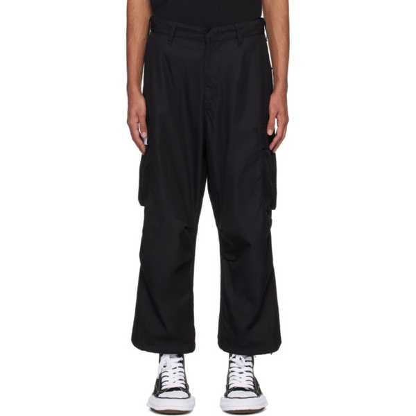  네이버후드상판 Neighborhood Black Wide Cargo Pants 241019M188000