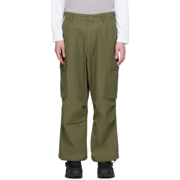  네이버후드상판 Neighborhood Green Wide Cargo Pants 241019M188001