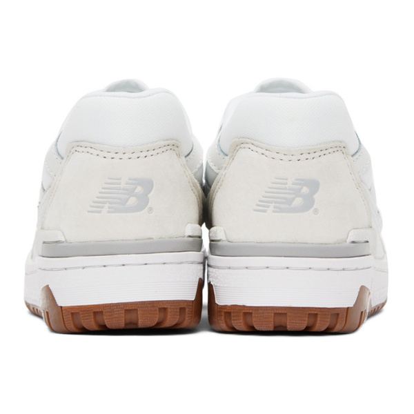 뉴발란스 뉴발란스 New Balance White BB550 Sneakers 241402F128059