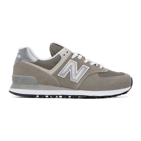 뉴발란스 뉴발란스 New Balance Gray 574 Core Sneakers 231402F128063
