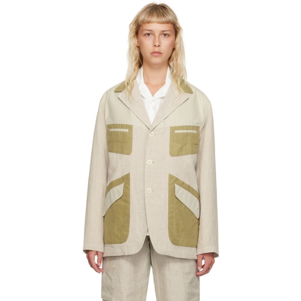  니콜라스 데일리 Nicholas Daley Beige Fonte Blazer 231363F057000