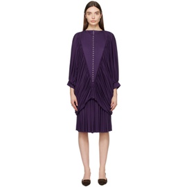 Nicklas Skovgaard SSENSE Exclusive Purple Alice Midi Dress 241126F054008