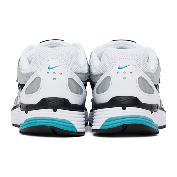 나이키 White & Silver Nike P-6000 Sneakers 242011M237095