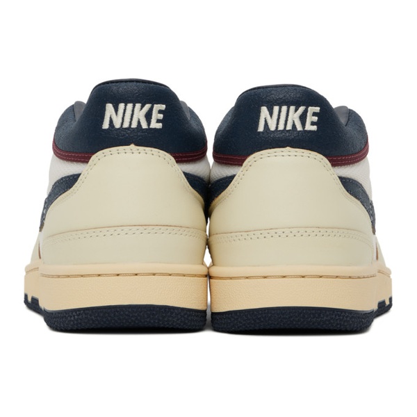 나이키 Nike 오프화이트 Off-White & Navy Attack Premium Sneakers 242011M236001